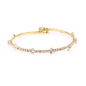 RHINESTONE BRIDAL CUFF BRACELET